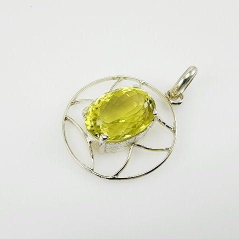 Dije de Cuarzo green gold - Dijes