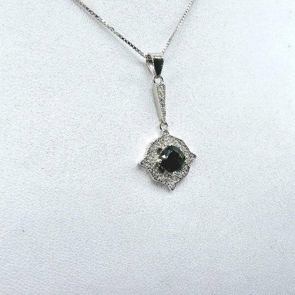 Dije de Diópsidos con cadena 45 cm - Dijes