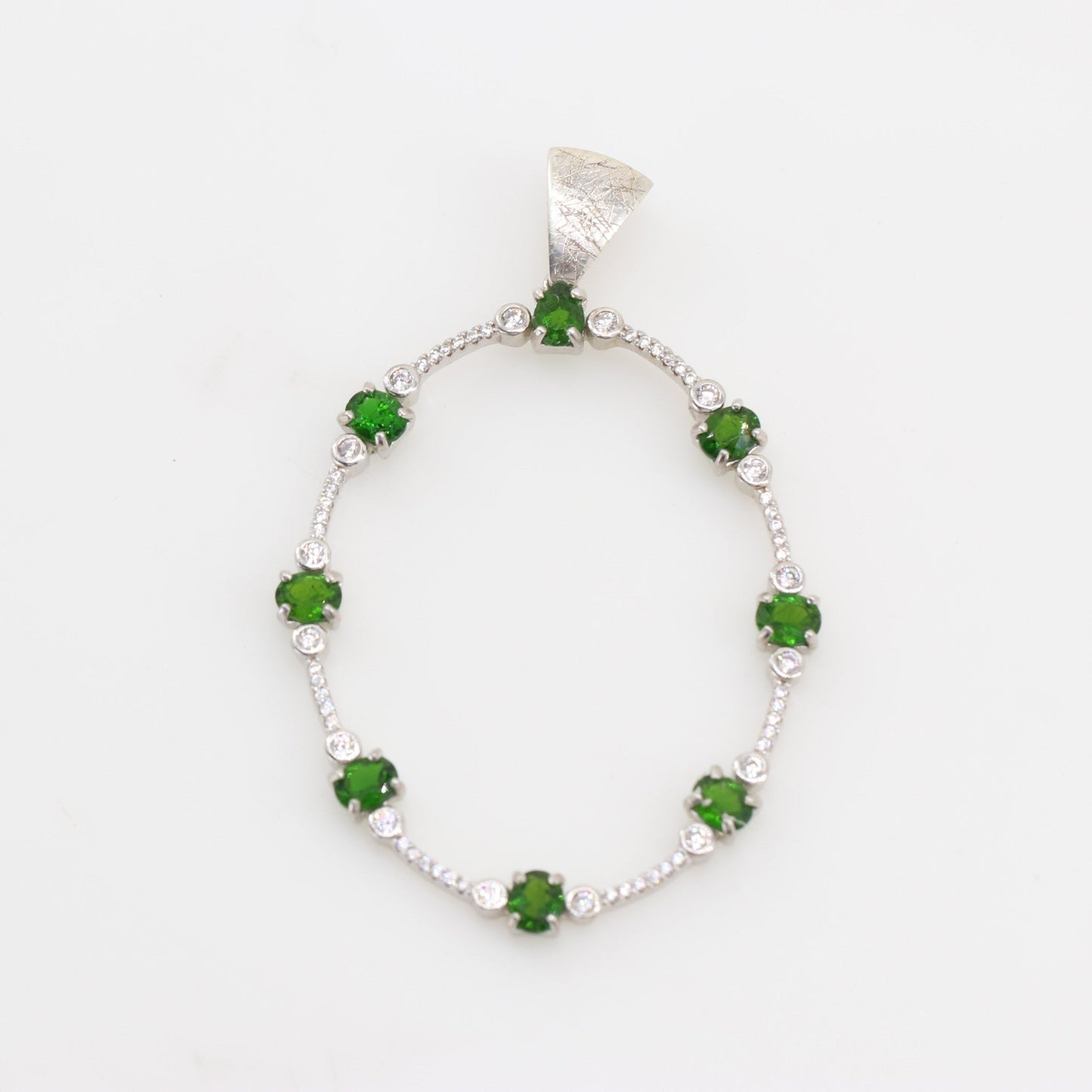 Dije de Diópsidos y Cubic Zirconia - Dijes