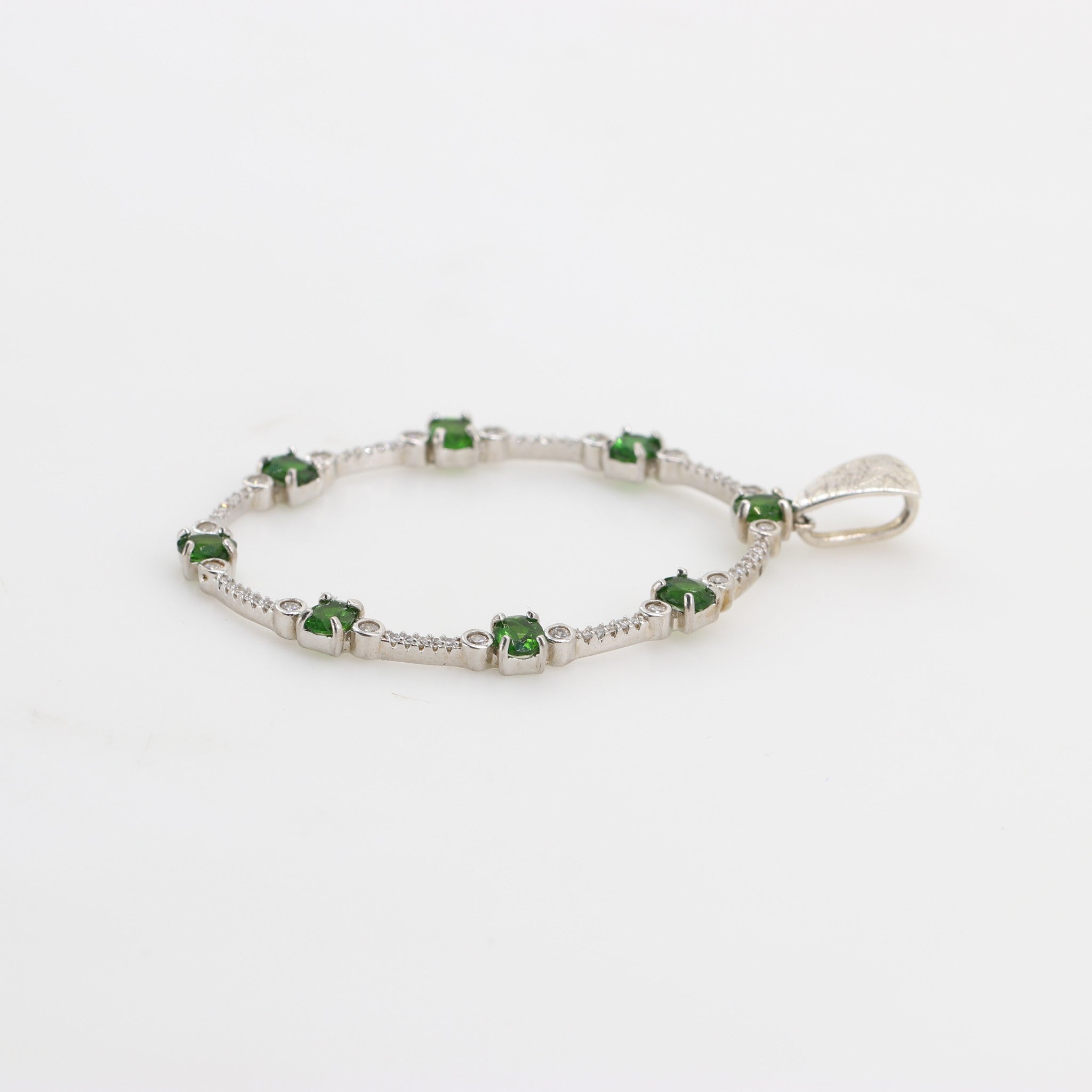 Dije de Diópsidos y Cubic Zirconia - Dijes