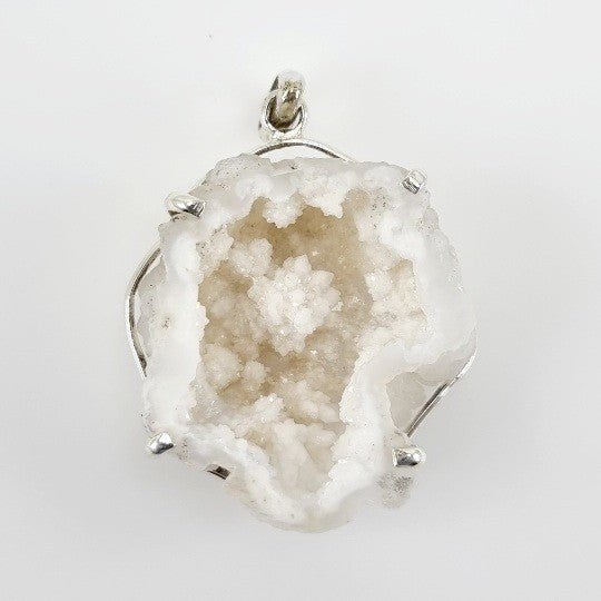 Dije de Geoda de Calcedonia - Dijes