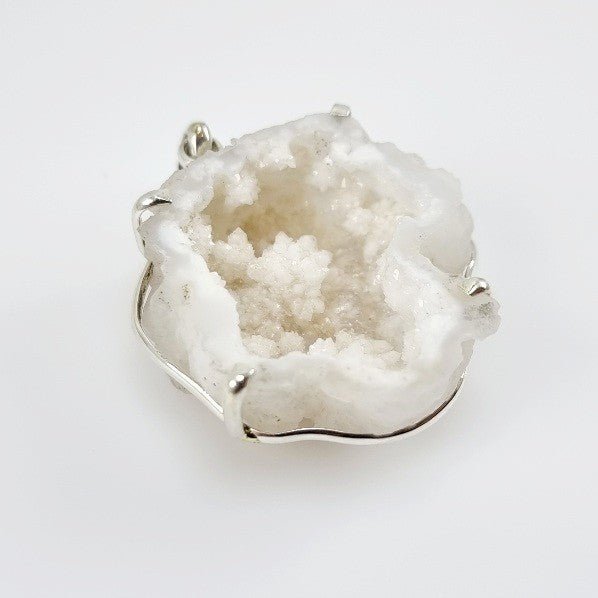 Dije de Geoda de Calcedonia - Dijes