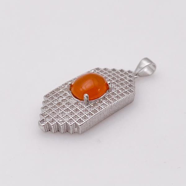 Dije de Granate Hessonite - Dijes