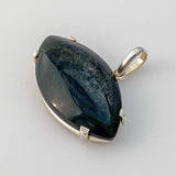 Dije de Obsidiana Plateada - Dijes