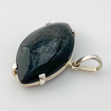 Dije de Obsidiana Plateada - Dijes