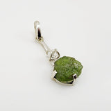 Dije de Peridoto y Diamante Herkimer - Dijes
