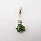 Dije de Peridoto y Diamante Herkimer - Dijes