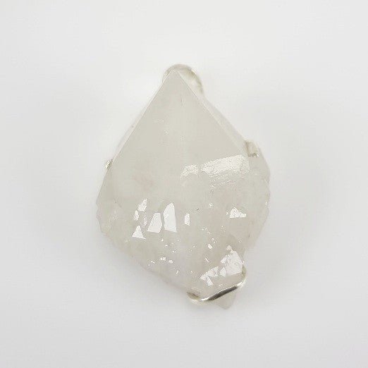 Dije de Punta de Cuarzo Blanco - Dijes