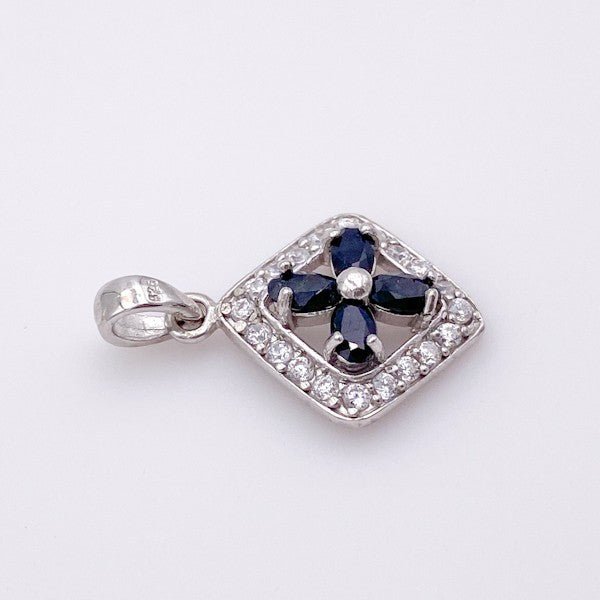 Dije de Zafiro y cubic zirconia - Dijes