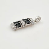 Dije de Zafiro y cubic zirconia - Dijes