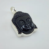 Dije Talla de Kuan - Yin en Obsidiana Negra - Dijes
