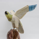 El vuelo soberano - Talla en piedra