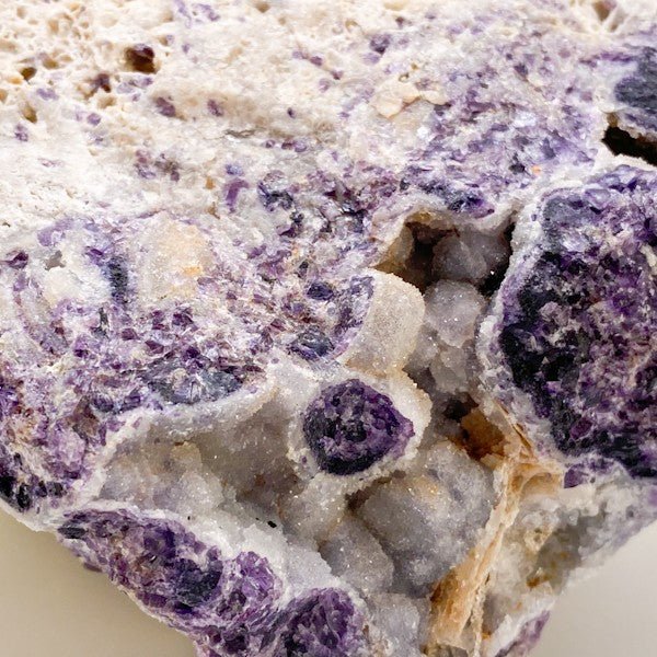 Fluorita y Calcita - Minerales de colección