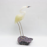 Garza Blanca - Talla en piedra