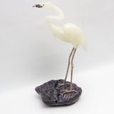 Garza Blanca - Talla en piedra