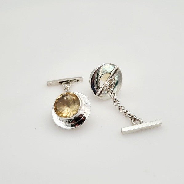 Gemelos de Citrino - Accesorios hombre