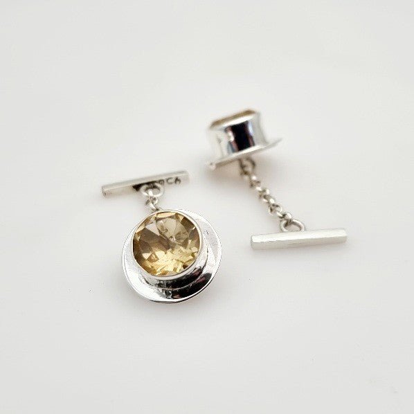 Gemelos de Citrino - Accesorios hombre
