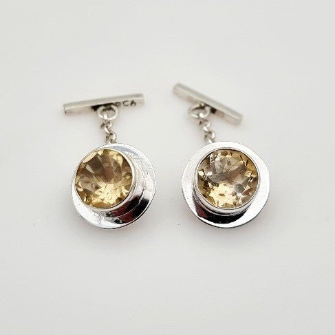 Gemelos de Citrino - Accesorios hombre
