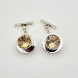 Gemelos de Citrino - Accesorios hombre