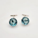 Gemelos de Cuarzo Aqua Aura - 