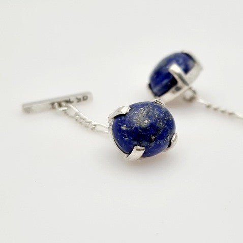 Gemelos de Lapislazuli - Accesorios hombre