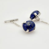Gemelos de Lapislazuli - Accesorios hombre
