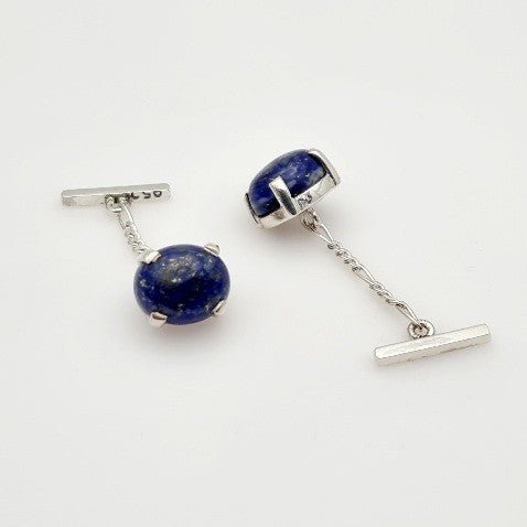 Gemelos de Lapislazuli - Accesorios hombre