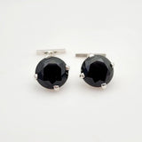 Gemelos de Obsidiana Arco Iris - Accesorios hombre