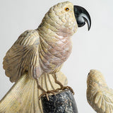 Loros Alegres - Talla en piedra