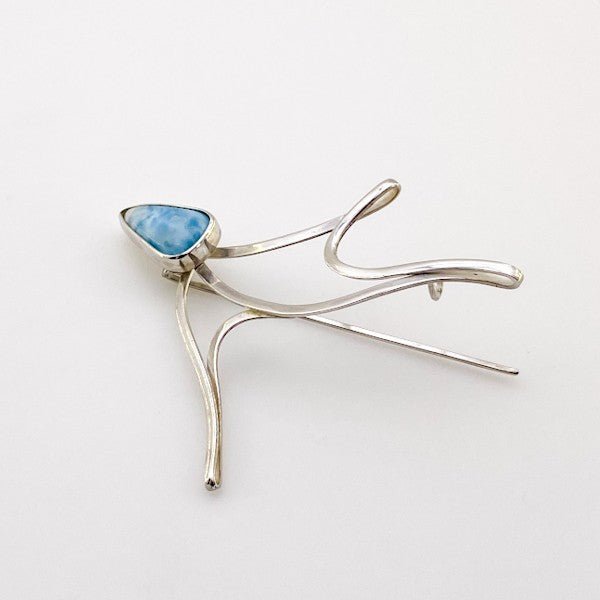 Prendedor de Larimar - Prendedores