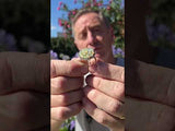 Anillo de Ópalo welo y Espinela negra