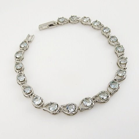 Pulsera de Aguamarina - Pulseras