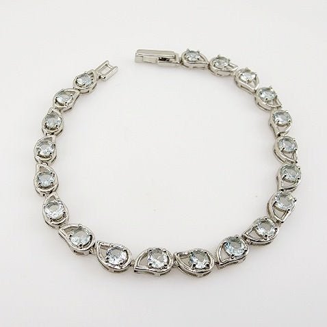 Pulsera de Aguamarina - Pulseras