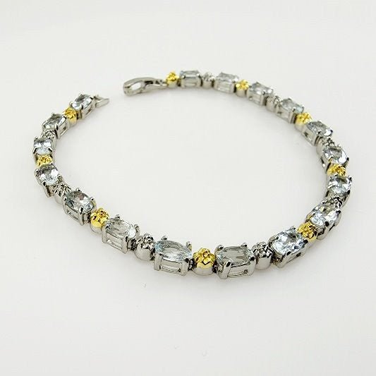 Pulsera de Aguamarina - Pulseras