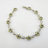 Pulsera de Amatista y Peridotos - Pulseras