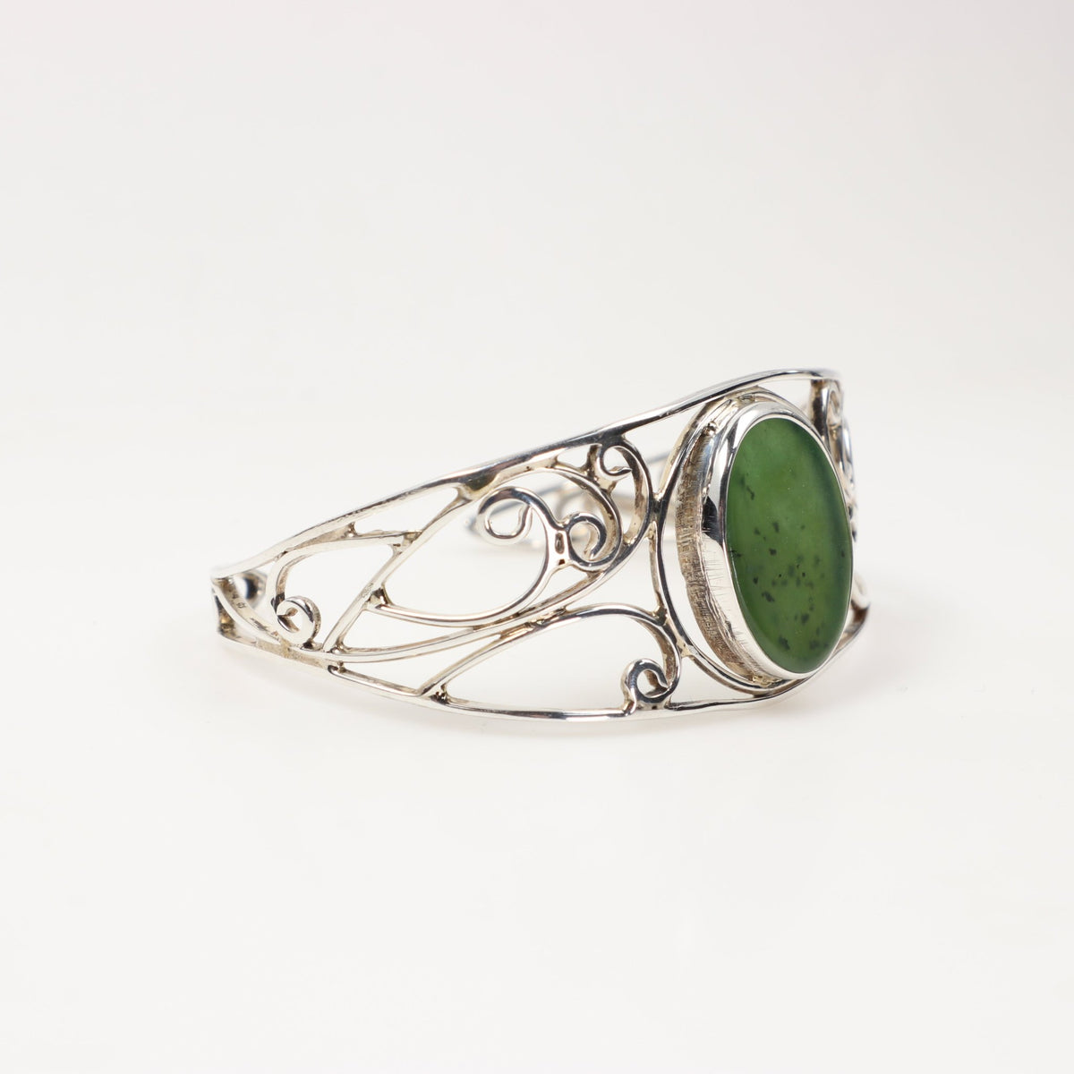 Pulsera de Jade elaborada en plata 950 - Pulseras