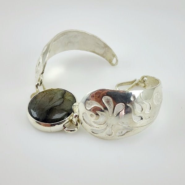 Pulsera de Labradorita Lavanda - Pulseras