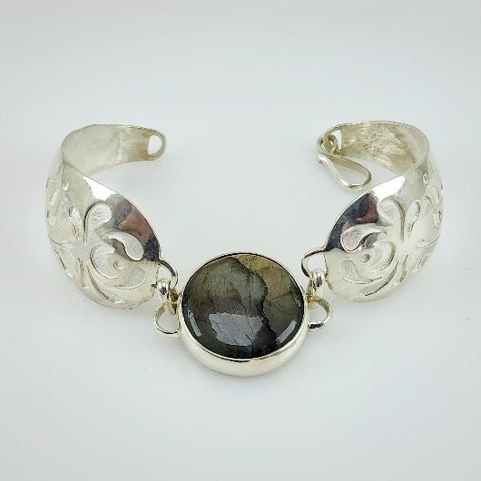 Pulsera de Labradorita Lavanda - Pulseras
