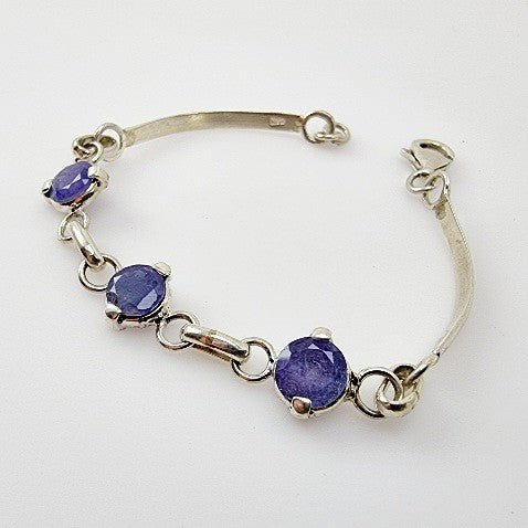 Pulsera de Tanzanitas - Pulseras