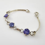 Pulsera de Tanzanitas - Pulseras