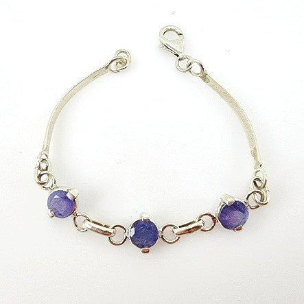 Pulsera de Tanzanitas - Pulseras