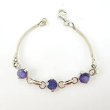 Pulsera de Tanzanitas - Pulseras