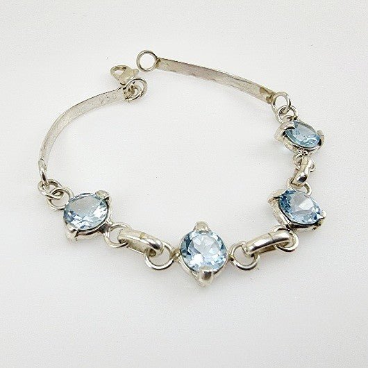 Pulsera de Topacio Azul - Pulseras