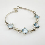 Pulsera de Topacio Azul - Pulseras