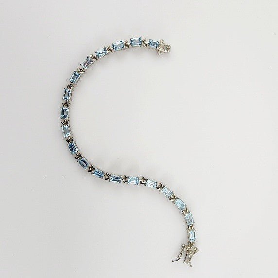 Pulsera de Topacio Azul - Pulseras
