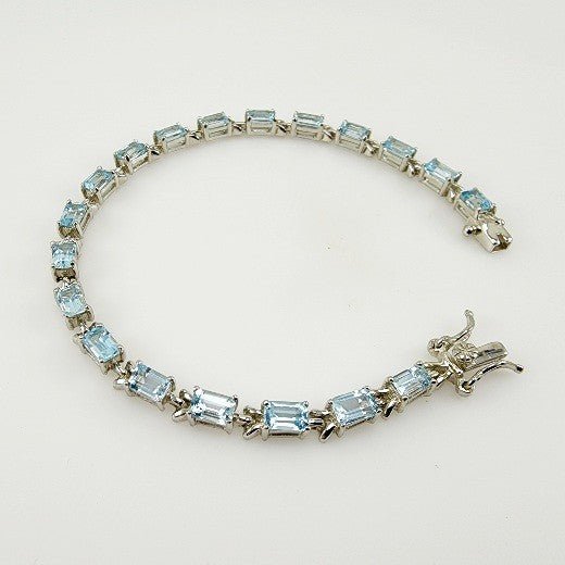 Pulsera de Topacio Azul - Pulseras
