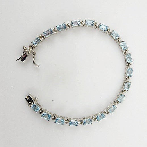 Pulsera de Topacio Azul - Pulseras
