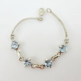 Pulsera de Topacio Azul - Pulseras