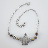 Pulsera de zafiros y cubic zirconia - Pulseras