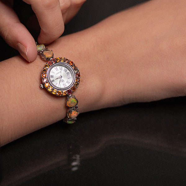 Reloj de Ópal Welo, Zafiros y Rodolito - Relojes